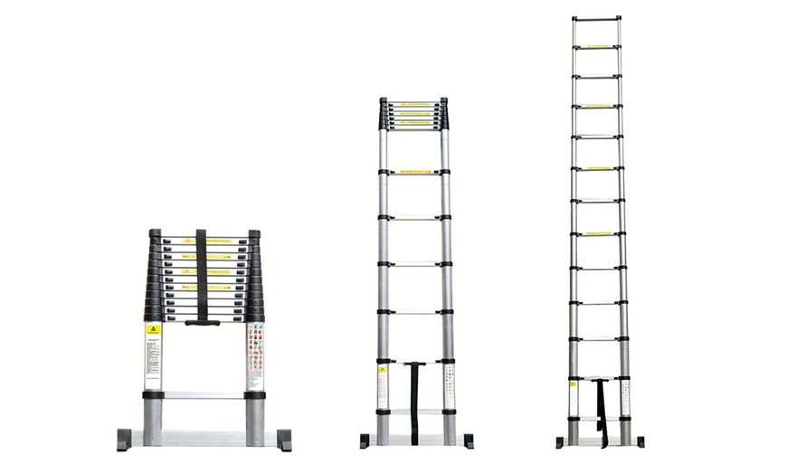 Image 4: Echelle télescopique jusque 5 m
