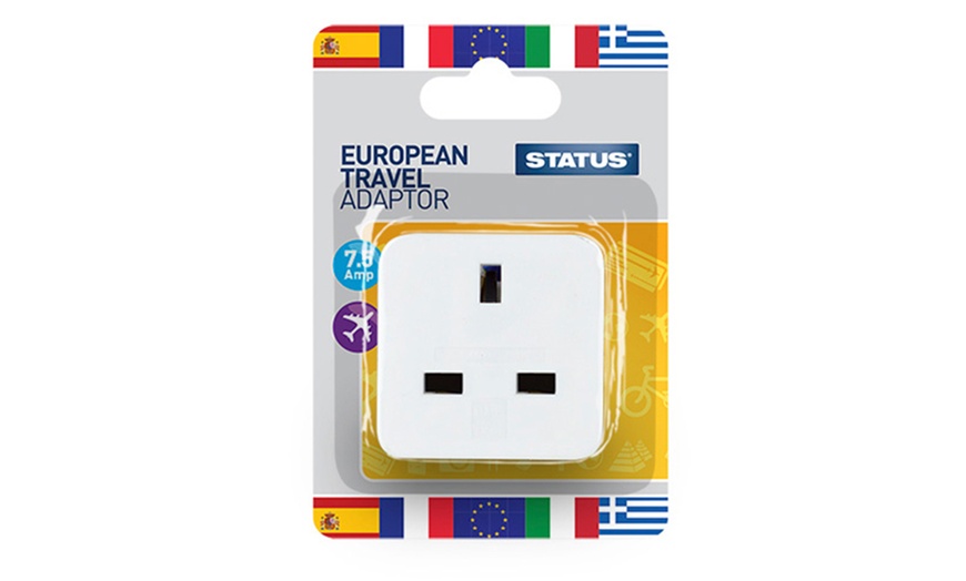 Image 2: Status European Travel Adaptor