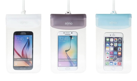 Custodia impermeabile per cellulare Aiino disponibile in 3 colori