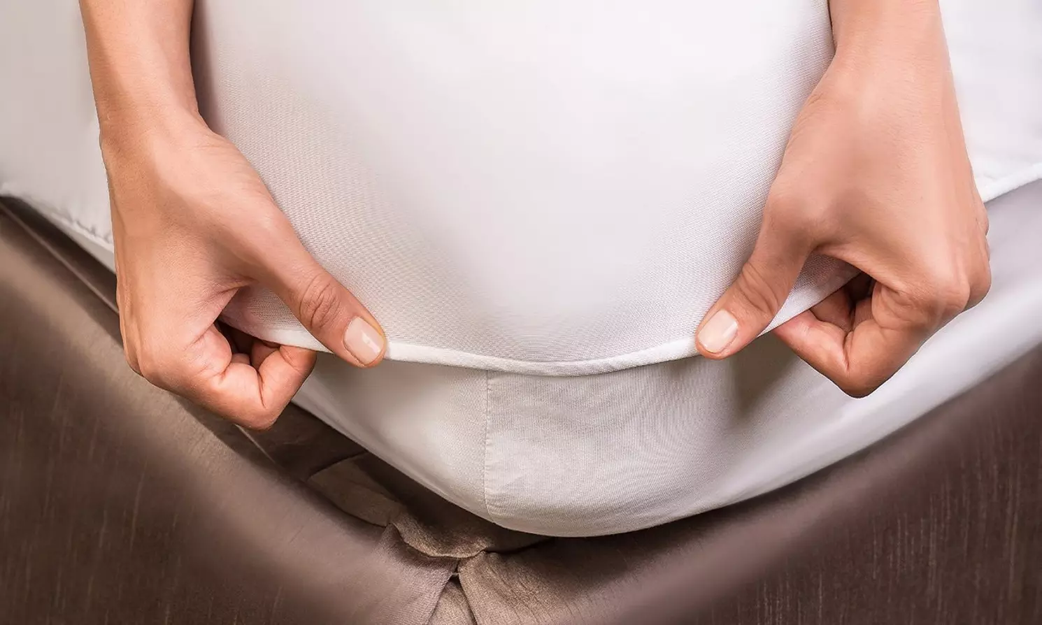 Home Expressions Quilted Hypoallergenic Mattress Pad - Second Medium