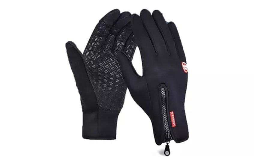 Image 5: Windproof Touch-Screen Gloves