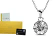 Grade A++ 1ct Moissanite Lab Created Diamond Pendant - Second Medium