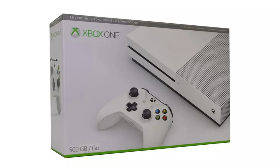 Xbox One S 500GB Console (Manufacturer Refurbished) - Primary Image