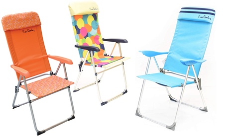 Sedia pieghevole Cannes disponibile in 5 modelli e 5 colori