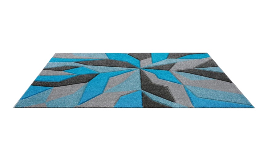 Image 7: Modern Carved Rug - 7 Colours