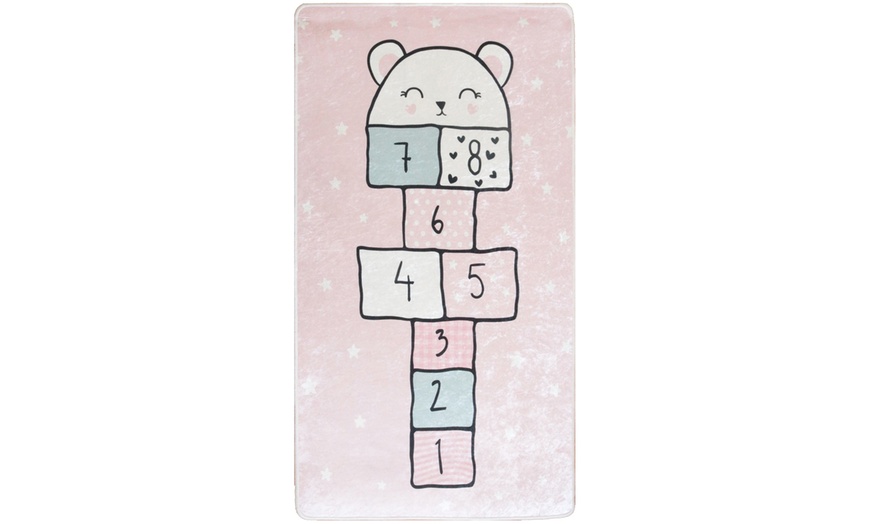 Image 7: Kids' Rug with Hopscotch Print