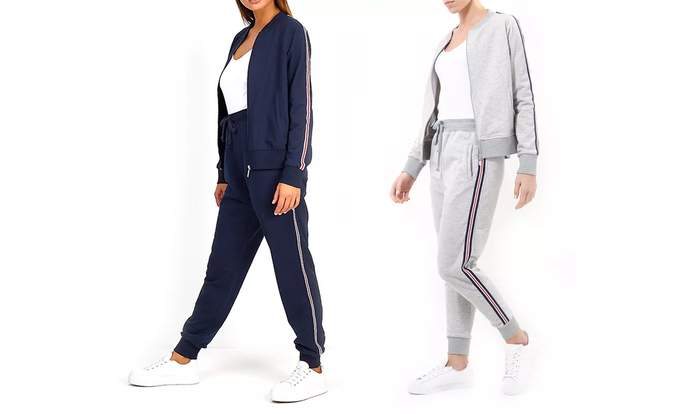 Survêtement sweat zippé + pantalon de jogging Brave Soul - Primary Image