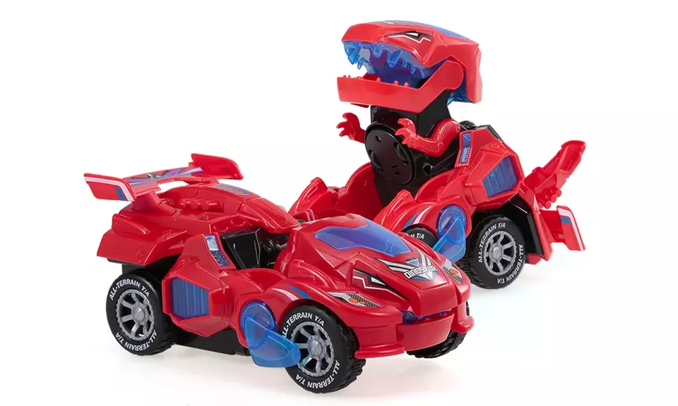 Automobile giocattolo trasformabile in dinosauro, disponibile in 3 colori - Image 4