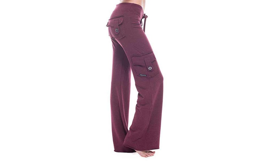 Image 7: Women's Stretch Button Yoga Trousers