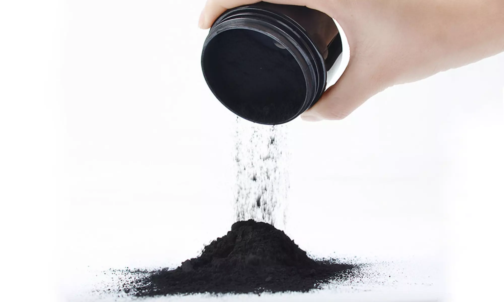 100% Natural Charcoal Teeth Whitening Powder - Second Medium