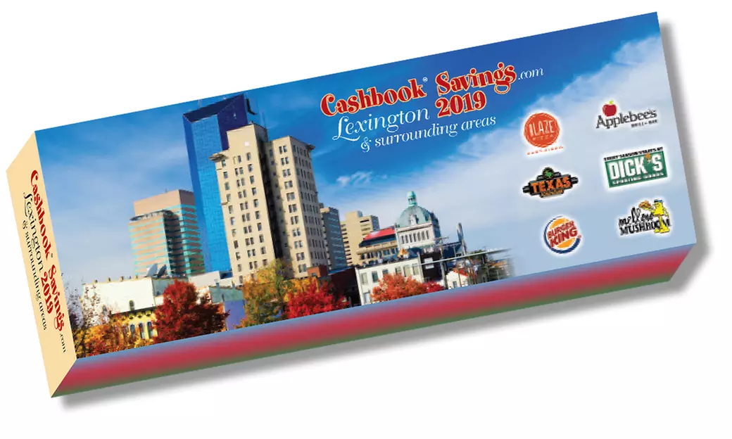 One or Two 2019 Discover Louisville or Lexington CashBook Savings Book from Cashbook Savings (Up to 61% Off) - Second Medium