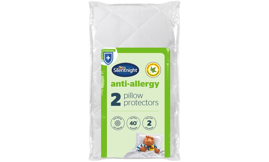 Image 3: Silentnight Anti-Allergy Pillow Protectors