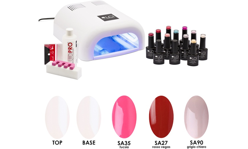 Image 11: Kit lampada e colori classici Lci Cosmetics