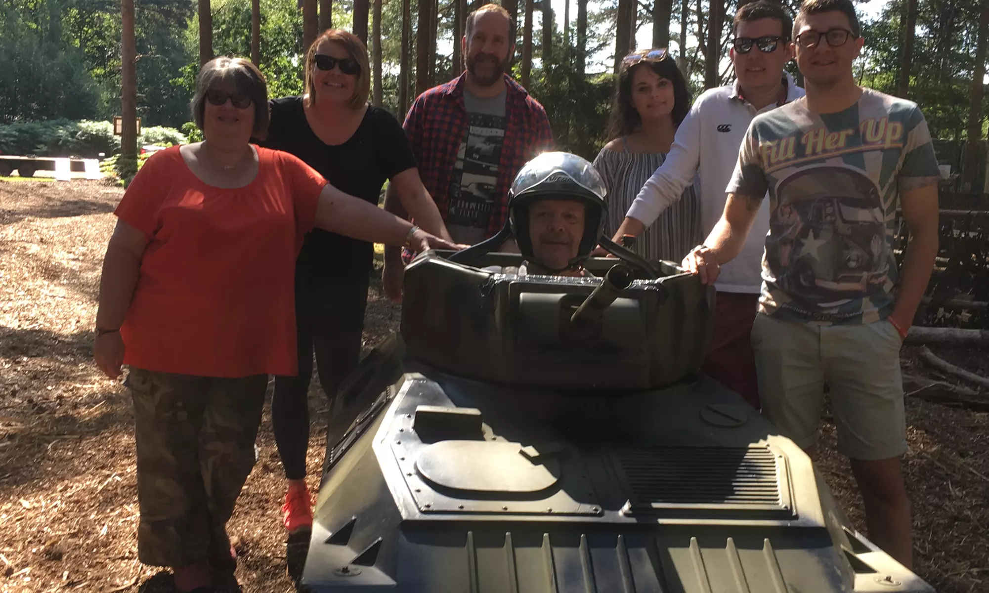 Mini Tank Driving Experience