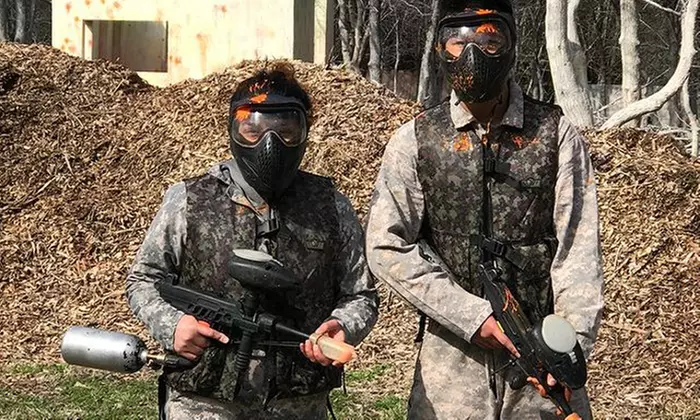 3-Hour Paintball Adventure w/ Unlimited Air Refills & 100 Paintballs