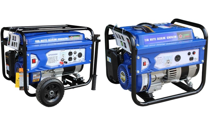 gas powered generator