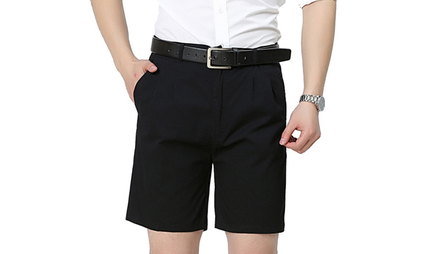 Image 7: Men's Casual Suit Shorts