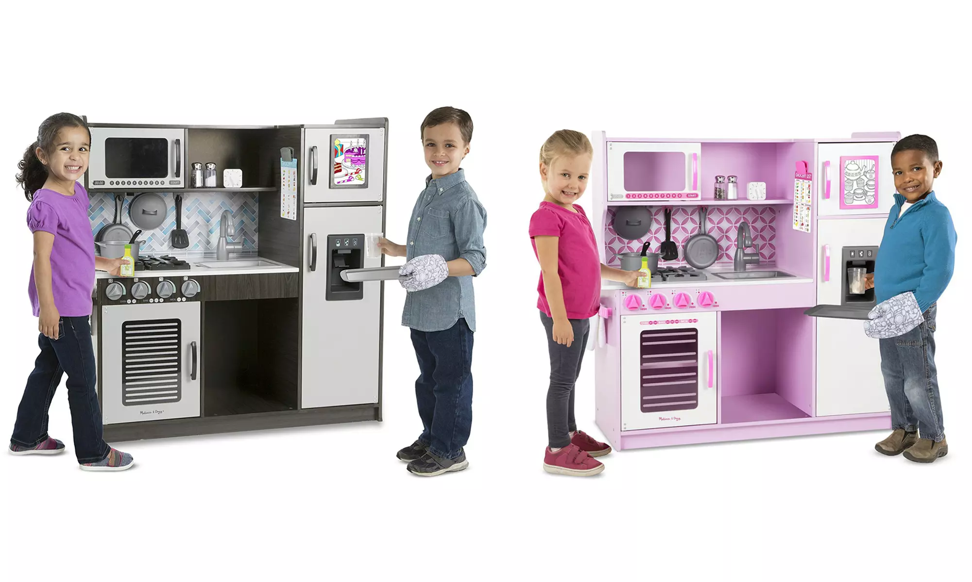 Melissa and Doug Chef's Kitchen Pretend Play Set - Primary Image