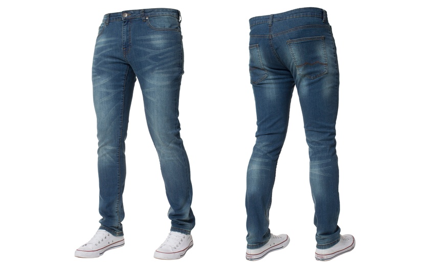 Image 5: Kruze Jeans Stretch Flex Jeans