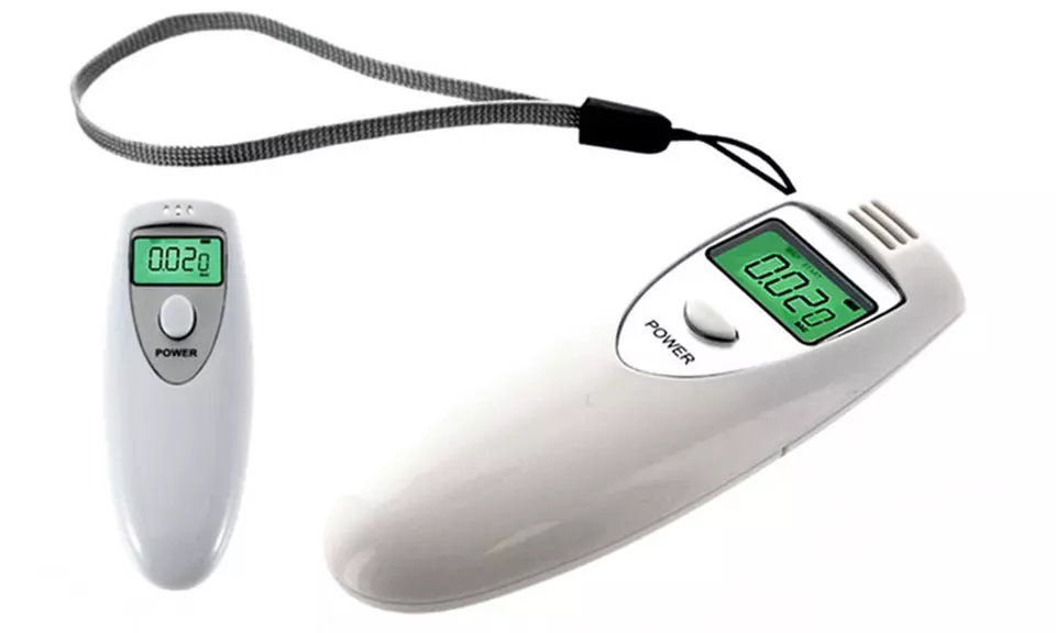 Personal Digital Breathalyzer with LED Display - Primary Image