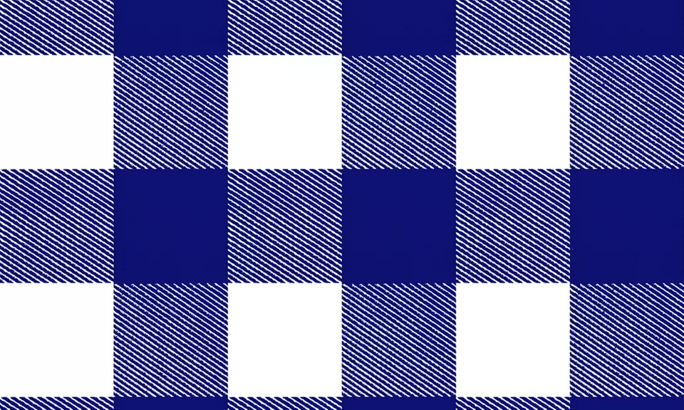 Tischdecke aus gewachstem PVC