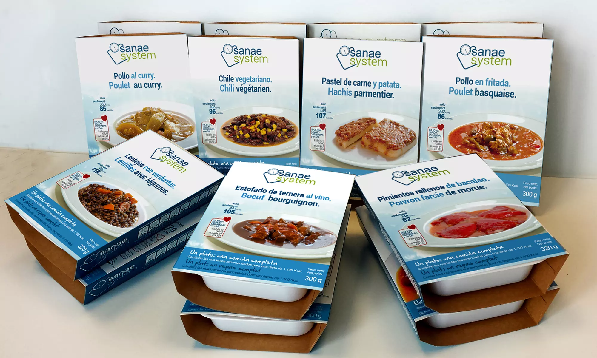 Cure repas minceur de la marque Sanae, 1 ou 3 semaines de repas - Primary Image