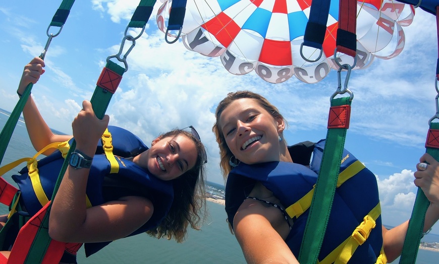 Image 7: Glide Solo, Paired or in Tandem with a Parasailing Adventure! 