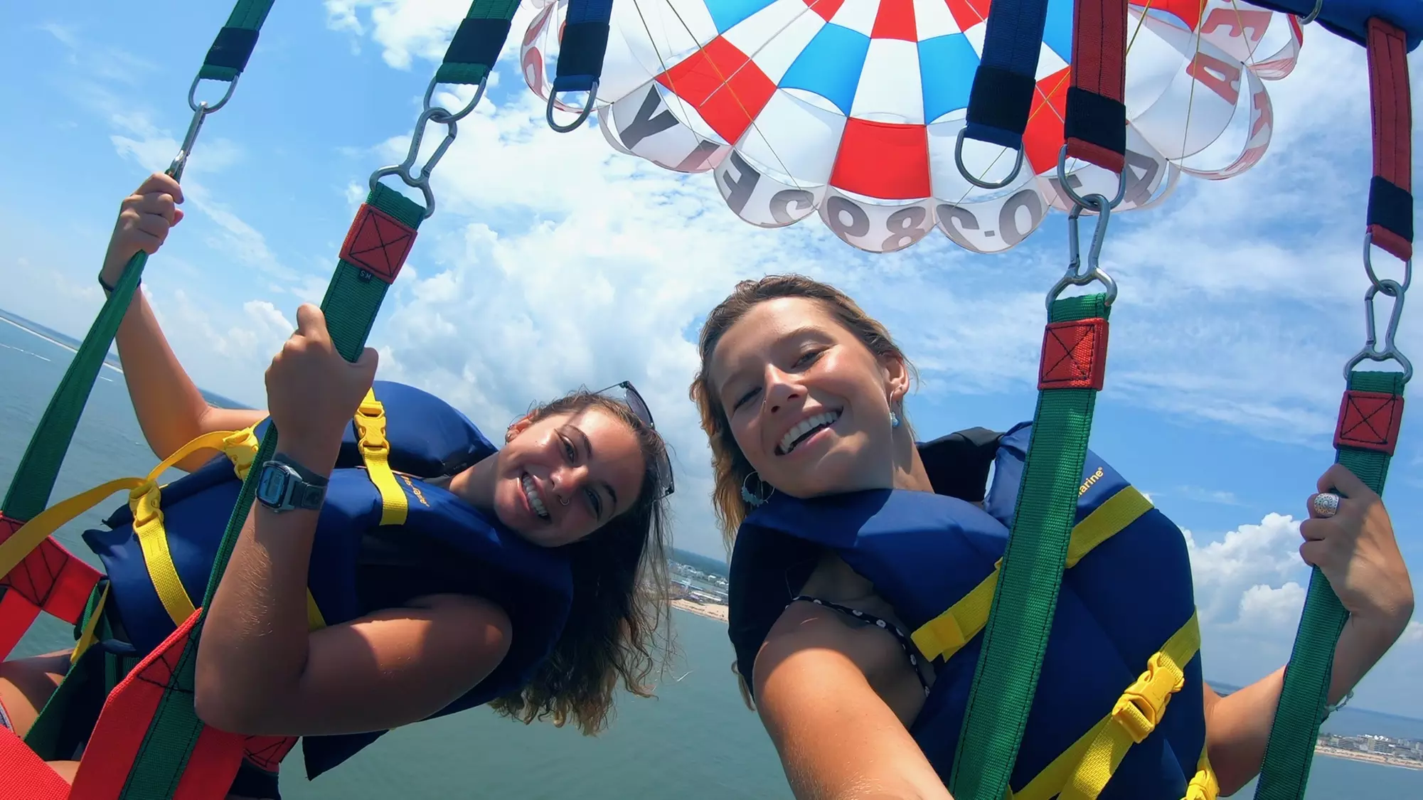 Glide Solo, Paired or in Tandem with a Parasailing Adventure!