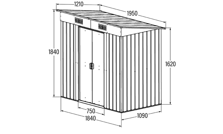 Image 14: Home Deluxe Geräteschuppen BOHIO