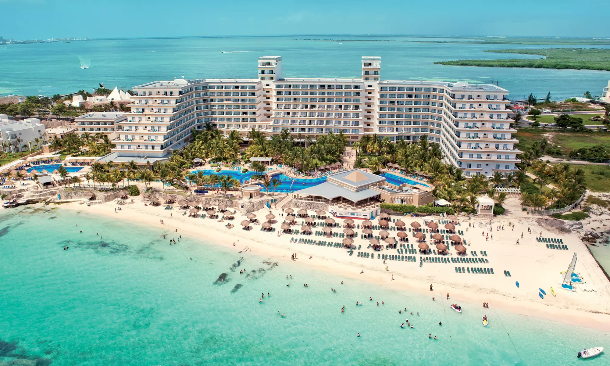 ✈ 4-Night All-Incls Riu Caribe Stay w/Air from JetSet Vacations. Price per Person Based on Double Occupancy. - Primary Image