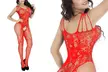 1x oder 2x Spitzen-Bodystocking mit Blumen-Muster in der Farbe nach Wahl - Second Medium