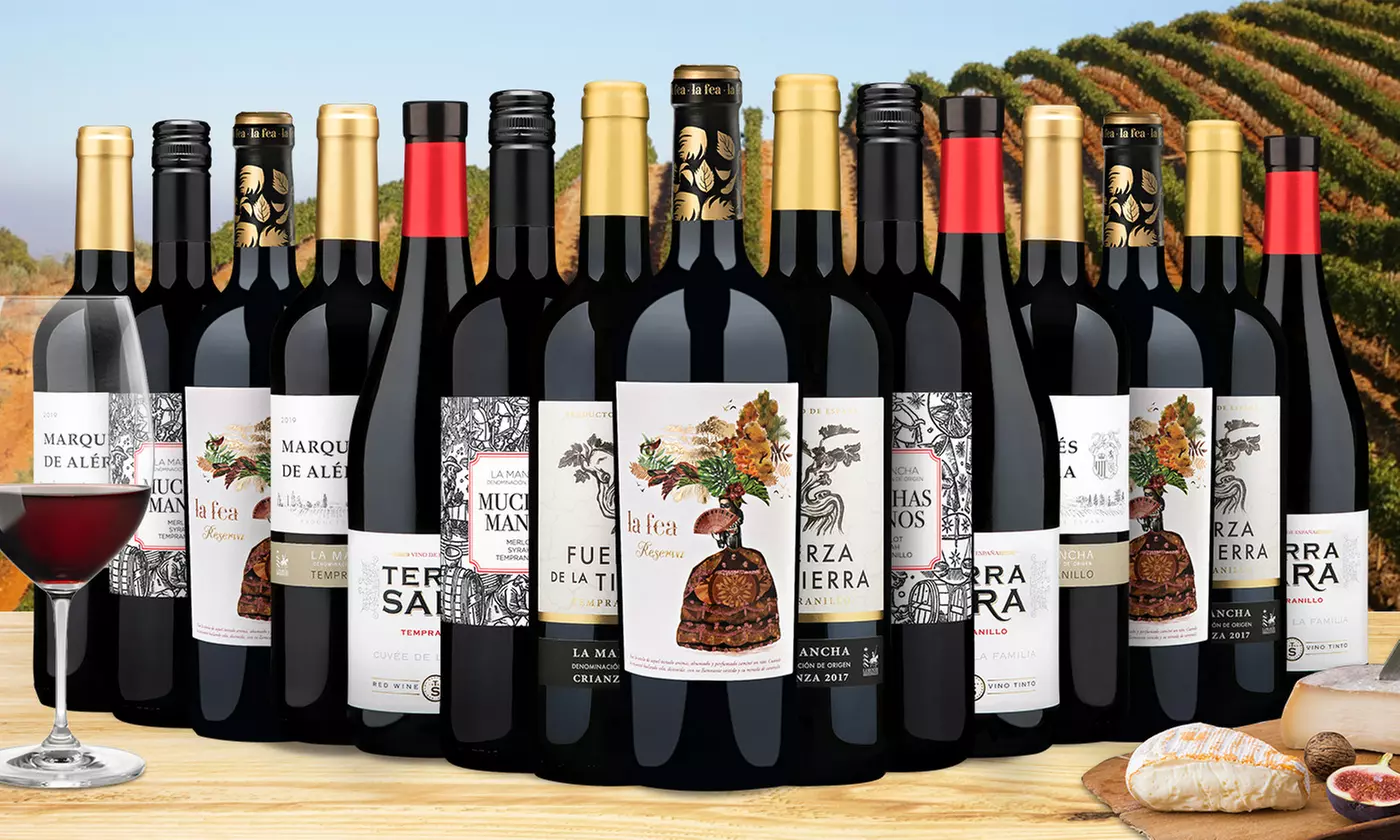 15-Pack of Delicioso Spanish Reds from Wine Insiders - Primary Image