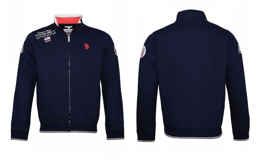 Image 7: U.S. Polo Association Sweat-Jacke mit Reißverschluss für Herren