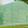 Image 8: Outdoor Walk-in Tunnel Steel Greenhouse with PE Cover