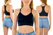 Lounge Love Women's Six-Pack Everyday Wireless Tank or Racerback Bras - Second Medium
