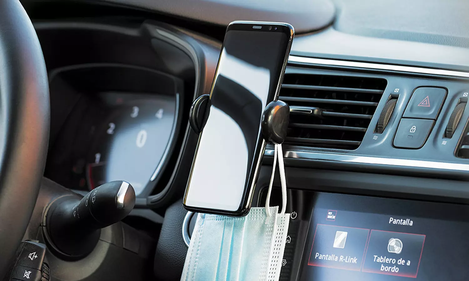 1 o 2 supporti per smartphone universale per auto - Primary Image