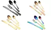 Stainless Steel Colorful Flatware Set (4-Piece)