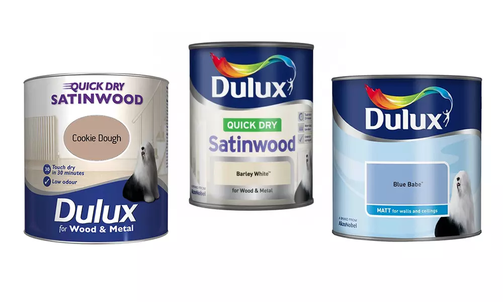 Dulux Paint from £8.99 With Free Delivery (Up to 58% Off) - Primary Image