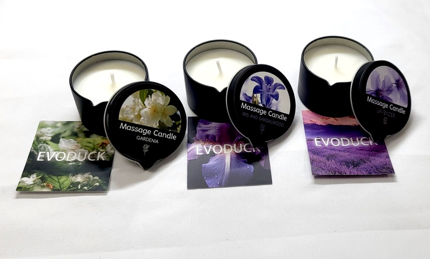 Image 3: 1 o 3 masajes de aromas con velas calientes de 30 minutos 