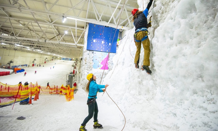 Image 2: Indoor Ice Wall Climbing