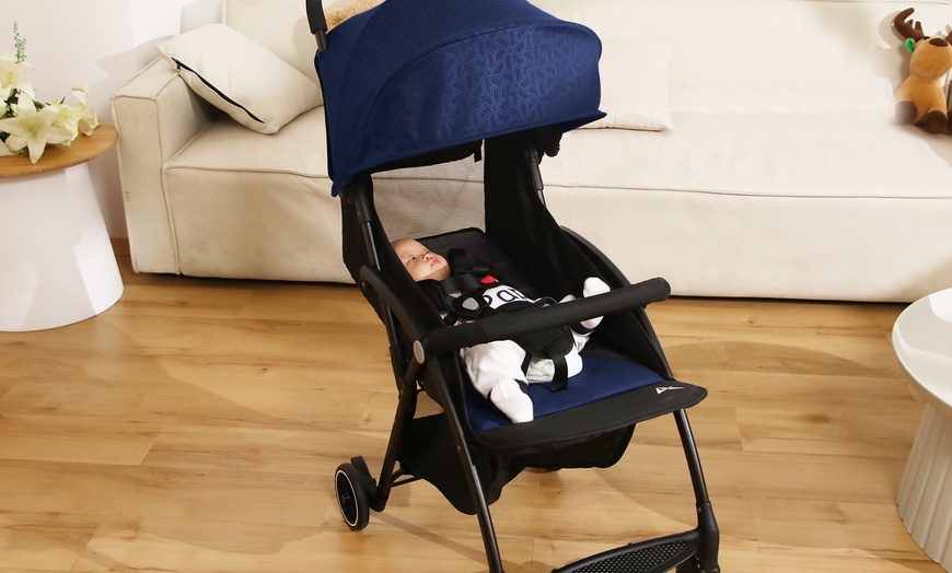 Image 6: Adjustable Portable Folding Baby Stroller