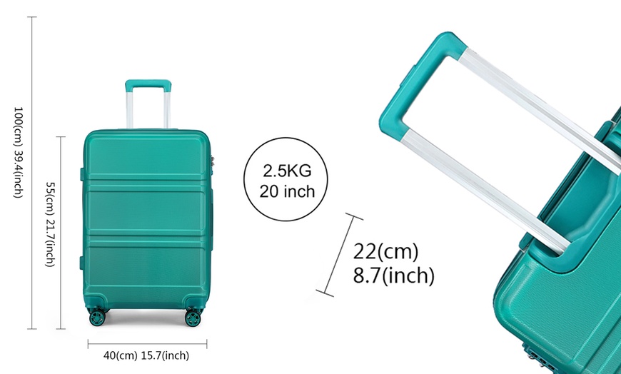 Image 14: Kono Luggage Set