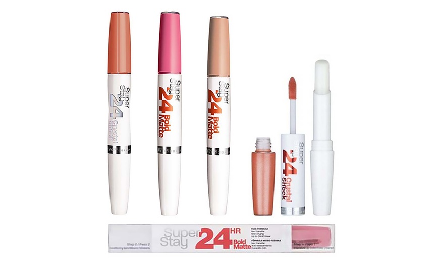 Image 1: Maybelline 24 Hour Colour 2 pack