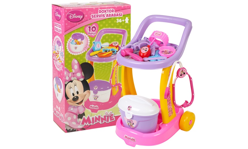 Image 1: Minnie Mouse Doctor Trolley Set 