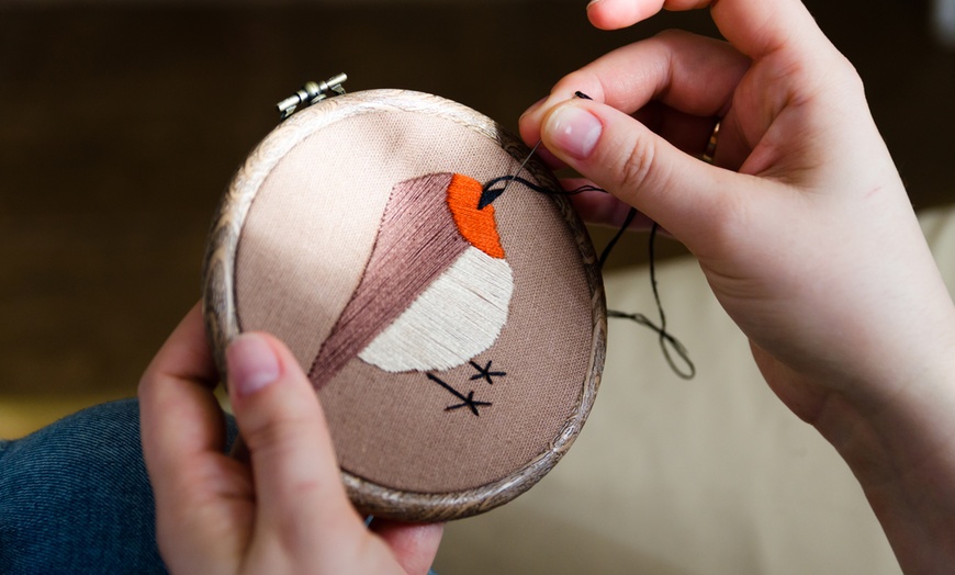 Image 1: Online Creative Stitching Course at International Open Academy