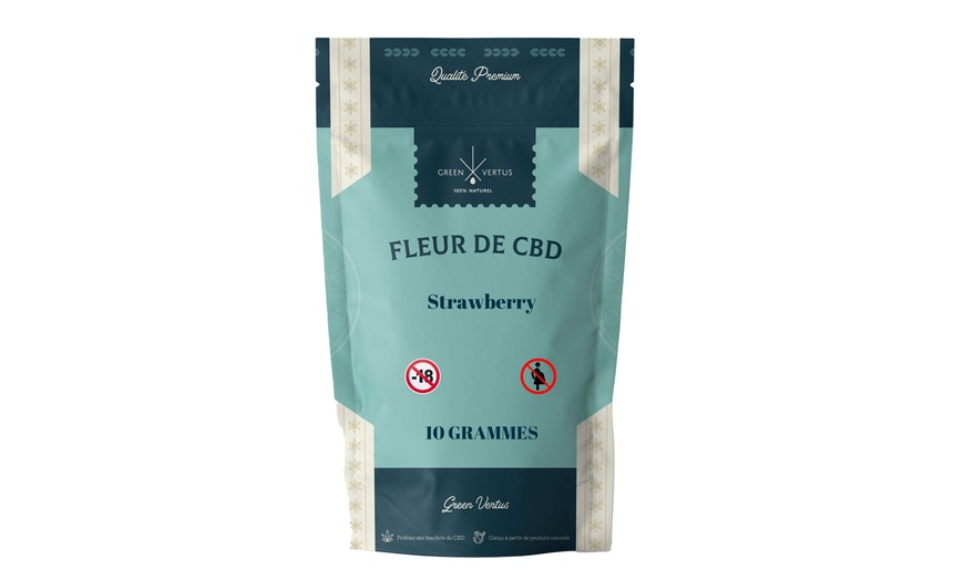 Image 1: Fleurs de CBD, Strawberry de la marque Green Vertus