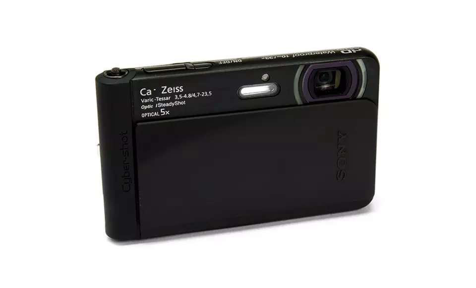 Sony Cyber-Shot 18MP Waterproof Digital Camera with Optional Case and 16GB Storage Card from $209.99–$224.99 - Second Medium