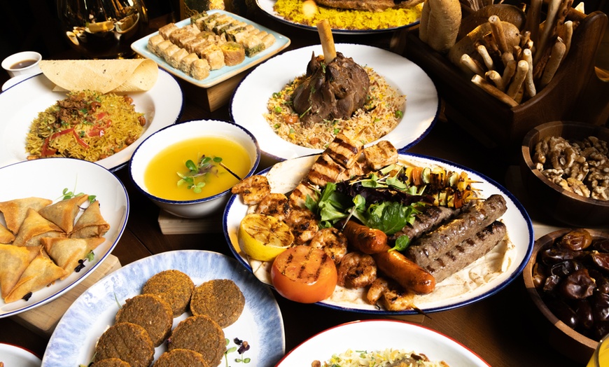 Image 3: Indulge in a Grand Iftar Buffet with Arabic Sweets & Ramadan Beverages