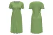 Bella Flore Women's St. Patrick's Day Empire Waist A-Line Dress. Plus Sizes Available. - Second Medium