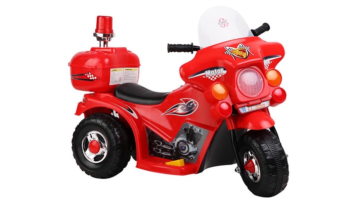 red motorbike toy